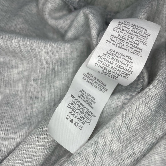 Aerie Groove On Ribbed Velour Flare Pants in Gray - Picture 11 of 12